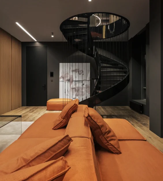 Thiết kế chiếu sáng căn duplex cao cấp