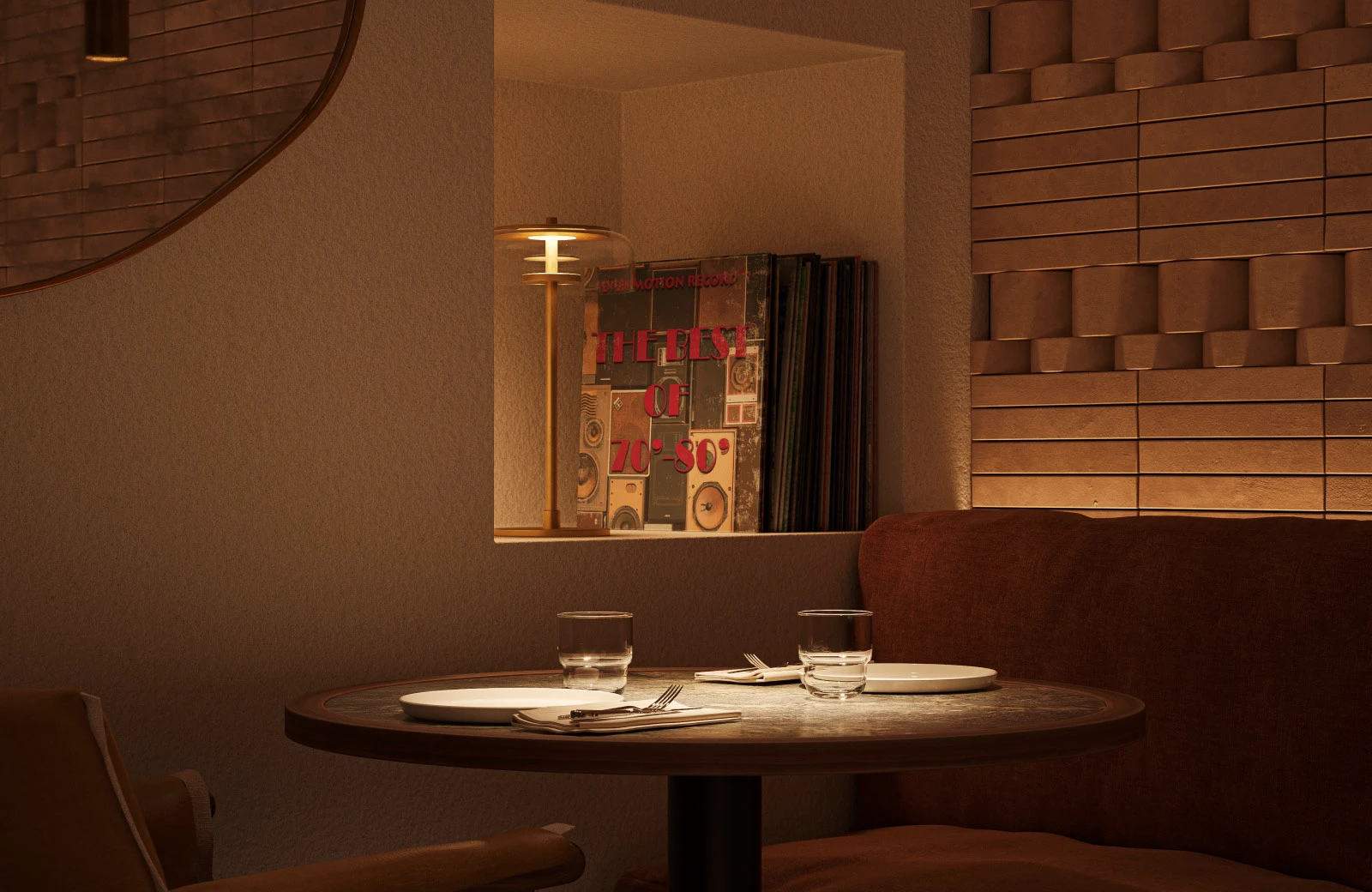 Thiết kế chiếu sáng nhà hàng cao cấp