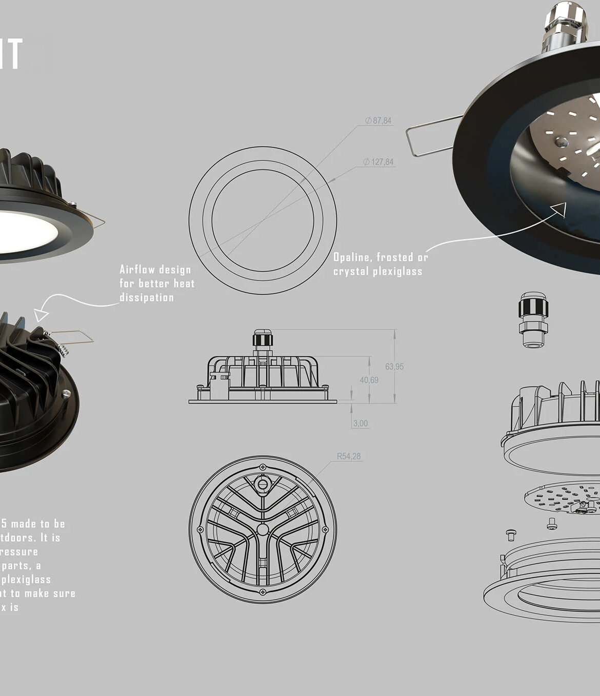 Đèn downlight là gì - cấu tạo đèn downlight